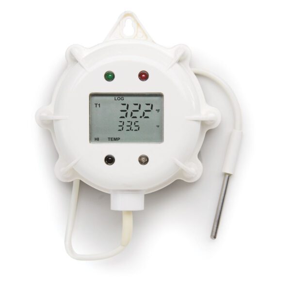 Registrador de datos de temperatura - HI141-yes-2/sensor externo--40,0 a 125,0ºC / -40,0 a 257,0°F