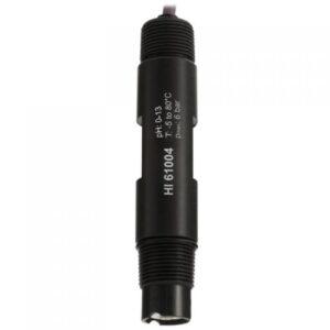 Electrodo de pH de Punta Plana AmpHel para Sensor de Temperatura de Uso General, Conector BNC + Plomo