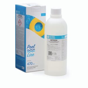 Solución de Prueba de ORP de  470 mV a 25ºC ORP Línea Piscina  (500 mL)