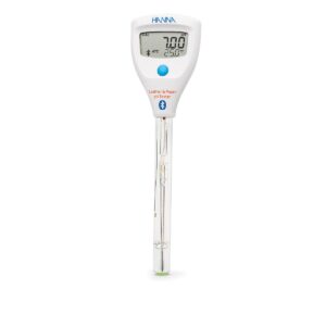 Tester
  de pH inalámbrico HALO2 para cuero y papel