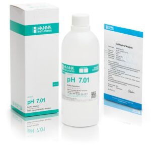 Solución de calibración de pH 7.01 500 ml - HI7007L/C
