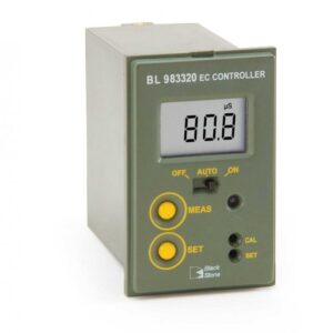 Mini controlador de conductividad (CE) (0,0 - 199,9 S/cm) - BL983320-2 | 115/230VAC, Salida: 4-20 mA