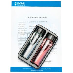 Kit Estándar Certificado de Dureza Total Rango Bajo - HI735-11