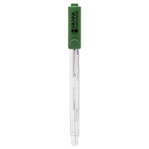 Electrodo de pH de Doble Unión, Rellenable, con Conector BNC + PIN - HI1043P