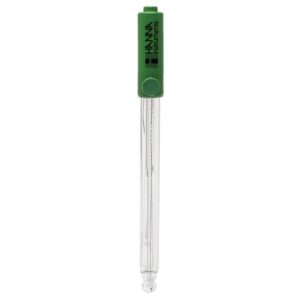 Electrodo de pH con Cuerpo de Vidrio Rellenable con Conector DIN de Conexión Rápida - HI11313