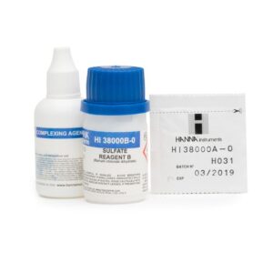 Reactivos de Reemplazo del Kit de Pruebas de Sulfato (100 Pruebas) - HI38000-10
