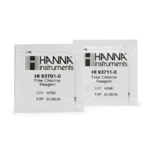 Reactivos de Reemplazo del Kit de Pruebas para Cloro Libre y Total (Rango Bajo y Medio) (200 pruebas) - HI38017-200