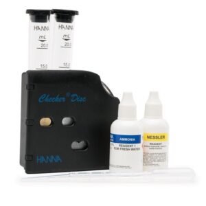 Kit de Pruebas para Amoniaco en Agua Dulce con Disco Checker - HI38049