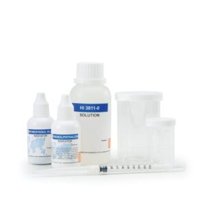 Kit Químico para Pruebas de Alcalinidad - HI3811