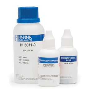 Reactivos de Reemplazo para el Kit de Pruebas de Alcalinidad (110 pruebas) - HI3811-100