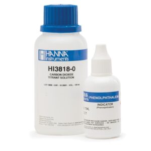 Reactivos de Reemplazo para el Kit de Prueba Química de Dióxido de Carbono (110 pruebas) - HI3818-100