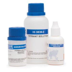 Reactivos de Reemplazo del Kit de Pruebas Químicas para Formaldehído (110 Pruebas) -  HI3838-100