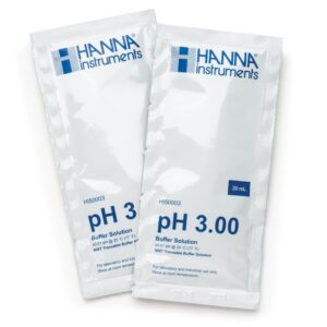 Sobres de Estándar de Calibración Técnica pH 3.00 (25 x 20 mL) - HI50003-02