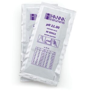 Sobres de Estándar de Calibración Técnica pH 11.00 (25 x 20 mL) - HI50011-02