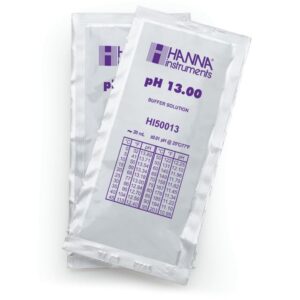 Sobres de Estándar de Calibración Técnica pH 13.00 (25 x 20 mL) - HI50013-02