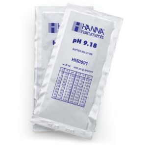 Sobres de Estándar de Calibración Técnica pH 9.18 (25 x 20 mL) - HI50091-02