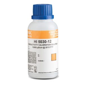 Solución Estándar de Conductividad 12880 µS/cm (120mL) - HI5030-12