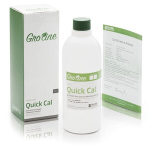 Solución de Calibración de pH/CE/TDS GroLine Quick Cal (500 mL) - HI5036-050