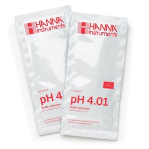 Solución de Calibración pH 4.01 (25 sobres x 20 mL) - HI70004C