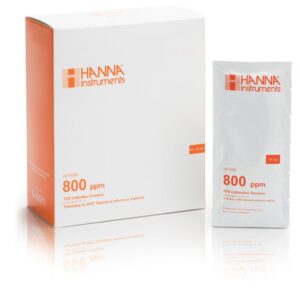 Solución de Calibración de TDS de 800 mg/L (ppm) (25 sobres x 20 mL) - HI70080P