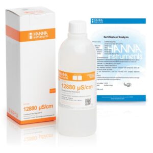 Solución Estándar de Conductividad de 12880 µS/cm (500mL) - HI7030L/C