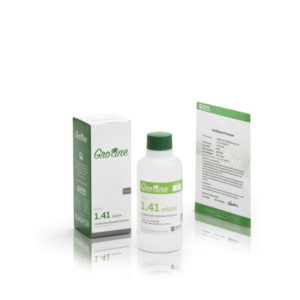 Estándar de Conductividad GroLine de 1413 μS/cm con Certificado (botella de 230 mL) - HI7031-023