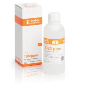 Solución de Calibración de TDS de 1382 mg/L (ppm) (Botella 230mL) - HI7032M