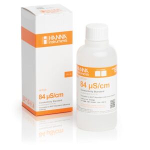 Solución Estándar de Conductividad de 84 µS/cm (230 mL) - HI7033M