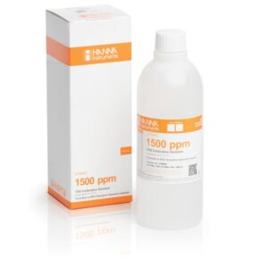 Solución de Calibración de TDS de 1500 mg/L (ppm) (500 mL) - HI70442L