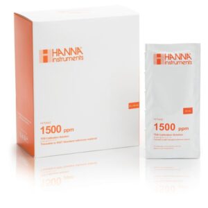 Solución de Calibración de TDS 1500 mg/L (ppm) (25 x 20 mL) - HI70442P
