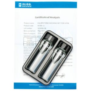 Set de Verificación de Calibración para Checker® HC de Fósforo de Rango Alto - HI706-11