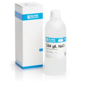 Solución Estándar de 5.84 g/L de NaCl (500 mL) - HI7088L