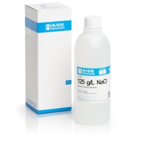Solución Estándar de 125 g/L de NaCl (500 mL) - HI7089L