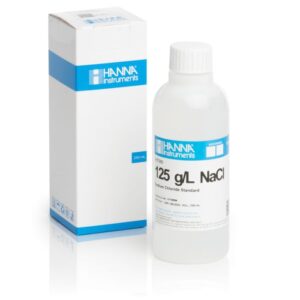 Solución Estándar de 125 g/L de NaCl (230 mL) - HI7089M