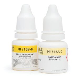 Reactivos para Checker® de Amoniaco de Rango Medio (25 Pruebas) - HI715-25