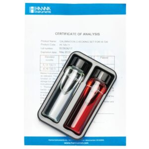 Set de Verificación de Calibración para Checker® HC de Níquel Rango Alto - HI726-11
