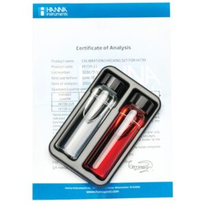 Set de Verificación de Calibración para Checker® HC de Fluoruro Rango Alto - HI739-11