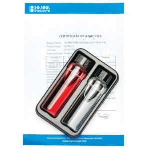 Set de Verificación de Calibración para Checker® HC de Hierro de Rango Bajo - HI746-11