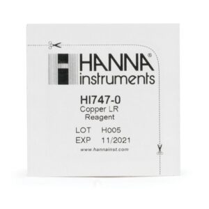 Reactivos para Checker® HC de Cobre de Rango Bajo (25 Pruebas) - HI747-25