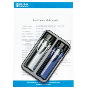 Set de Verificación de Calibración para Checker® HC de Alcalinidad Marina - HI755-11