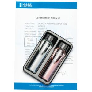 Set de Verificación de Calibración para Checker® HC de Cloro Total Rango Ultra Bajo - HI761-11