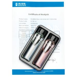Set de Verificación de Calibración para Checker® HC de Cloro Libre Rango Ultra Bajo - HI762-11