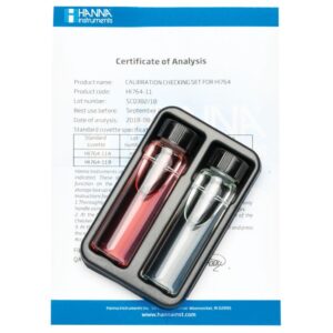 Set de Verificación de Calibración para Checker® HC de Nitrito Marino Rango Ultra Bajo - HI764-11