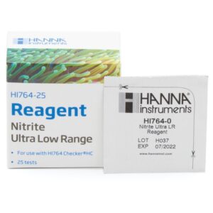 Reactivos para Checker® HC de Nitrito Rango Ultra Bajo (25 pruebas) - HI764-25