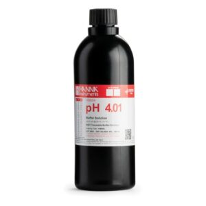 Solución de Calibración pH 4.01 en Botella FDA (500 mL) - HI8004L/C