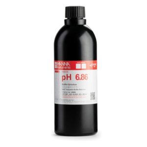 Solución de Calibración pH 6.86 en Botella FDA (500 mL) - HI8006L