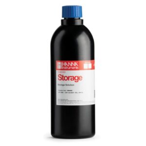 Solución de Almacenamiento de Electrodos en Botella FDA (500 mL) - HI80300L