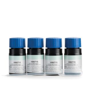 Solución Electrolítica KCl 3.5M + AgCl en Botella FDA (30 mL x 4) - HI8071