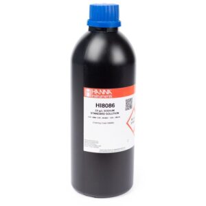 Solución Estándar de Na+ 23 g/L en Botella FDA (500mL) - HI8086L