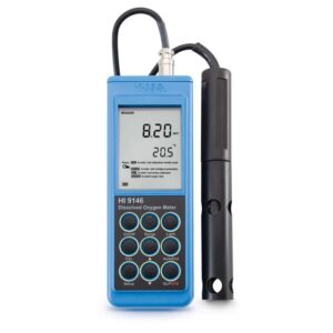 Medidor Portátil de Oxígeno Disuelto - HI9146 con cable de 4m (13')